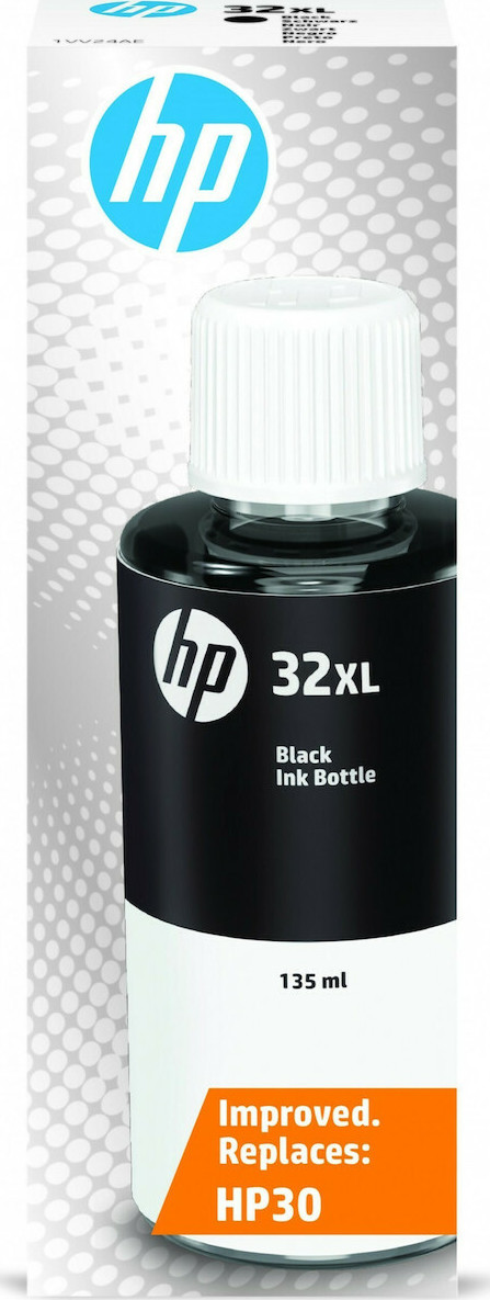 HP 32XL Γνήσιο Μελάνι Εκτυπωτή InkJet Μαύρο (1VV24AE)