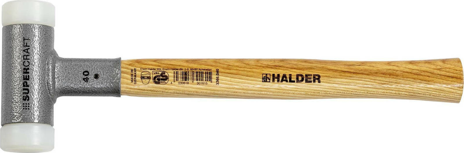 Halder Supercraft H 40 Ματσόλα με Ξύλινη Λαβή 3366040