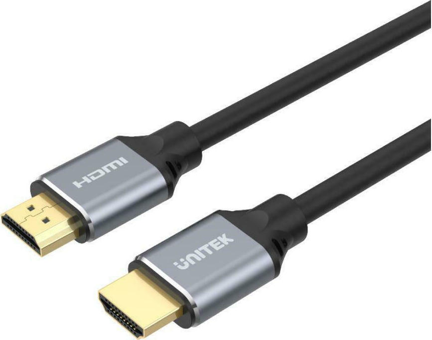 Unitek HDMI 2.1 HDMI male - HDMI male 2m Μαύρο (C138W)
