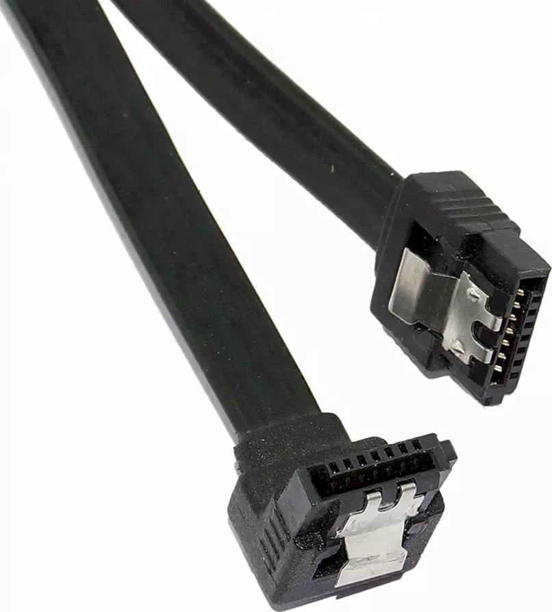Lanberg 7-Pin SATA III - 7-Pin SATA III Cable 50cm Μαύρο (CA-SASA-13CU-0050-BK)