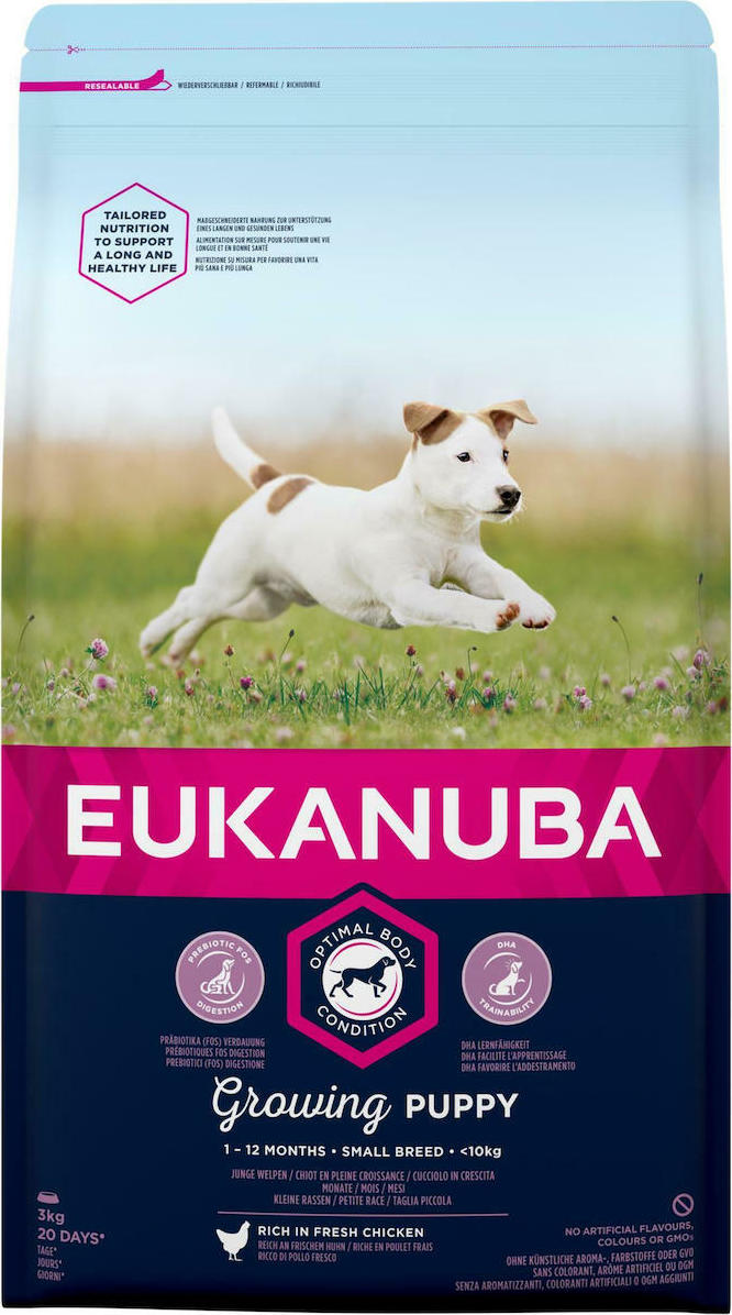 Eukanuba Growing Puppy Small Breed 3kg