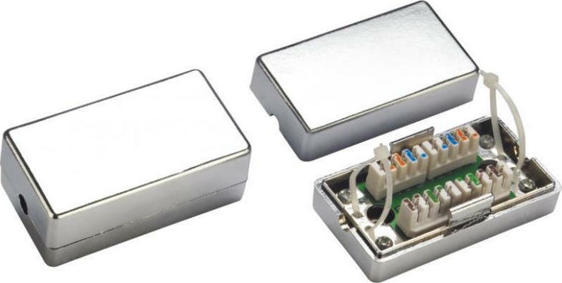 A-LAN Network Junction Box Silver
