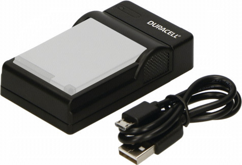 Duracell Μονός Φορτιστής Μπαταρίας DRC5910 Συμβατός με Canon