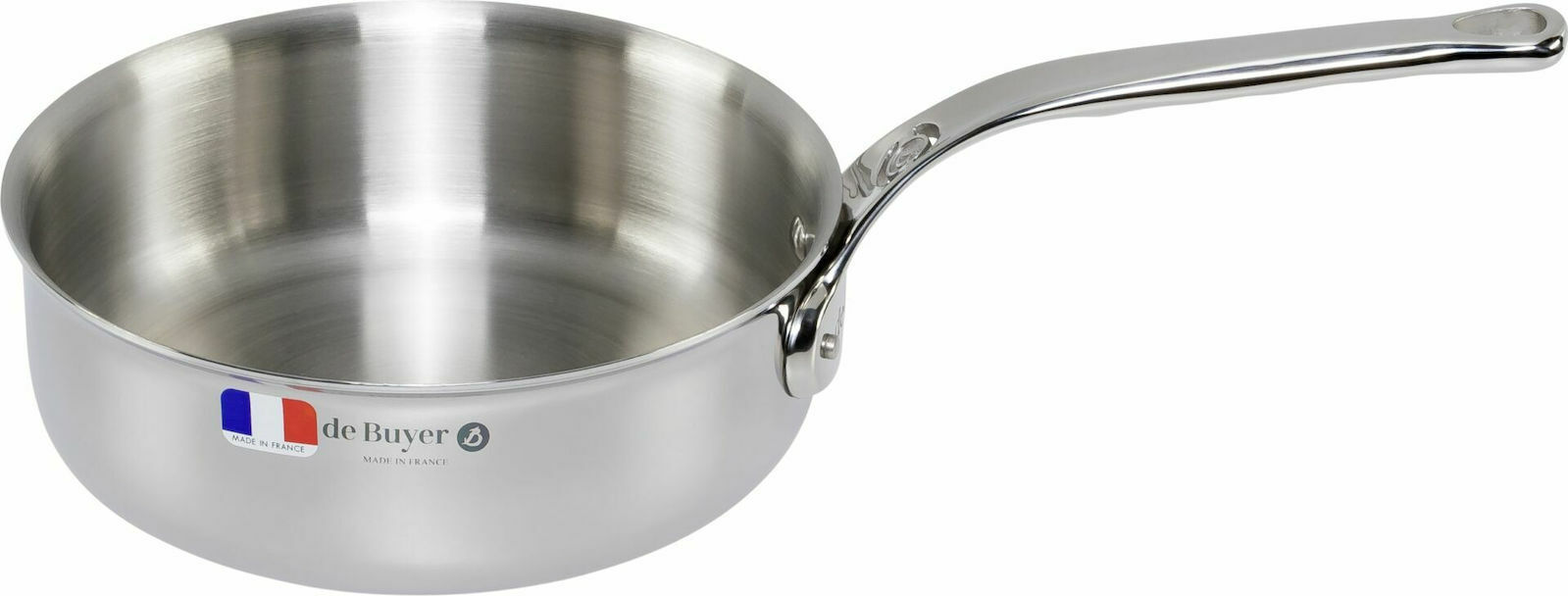 De Buyer Τηγάνι Ανοξείδωτο Διαμέτρου Ø20cm