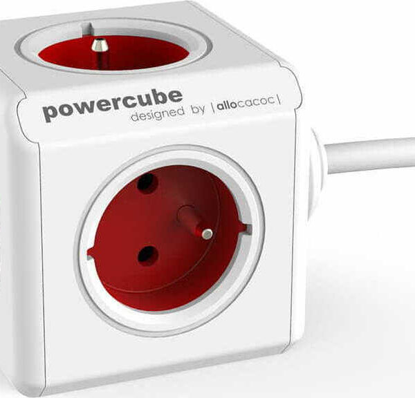 Allocacoc Extended PowerCube 5 Θέσεων με Καλώδιο 1.5m Γαλλίας
