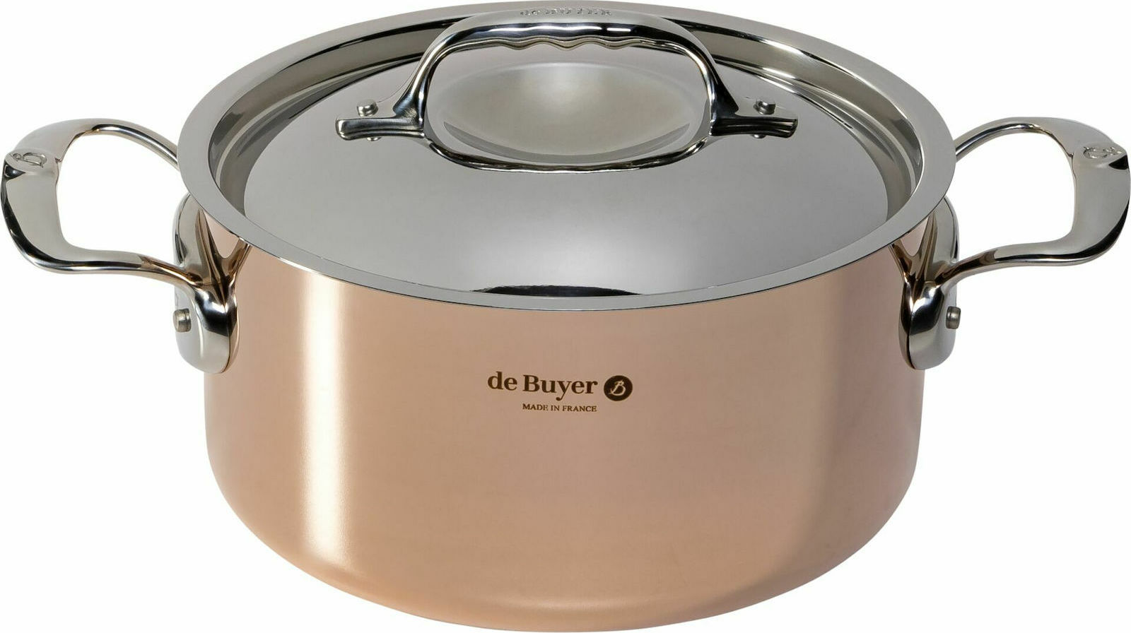 De Buyer Prima Matera Saucepot Βαθιά Ανοξείδωτη Κατσαρόλα