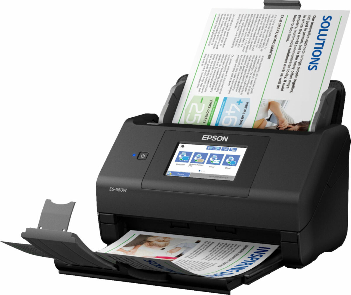Epson WorkForce ES-580W Sheetfed Scanner A4 με WiFi - Image 3