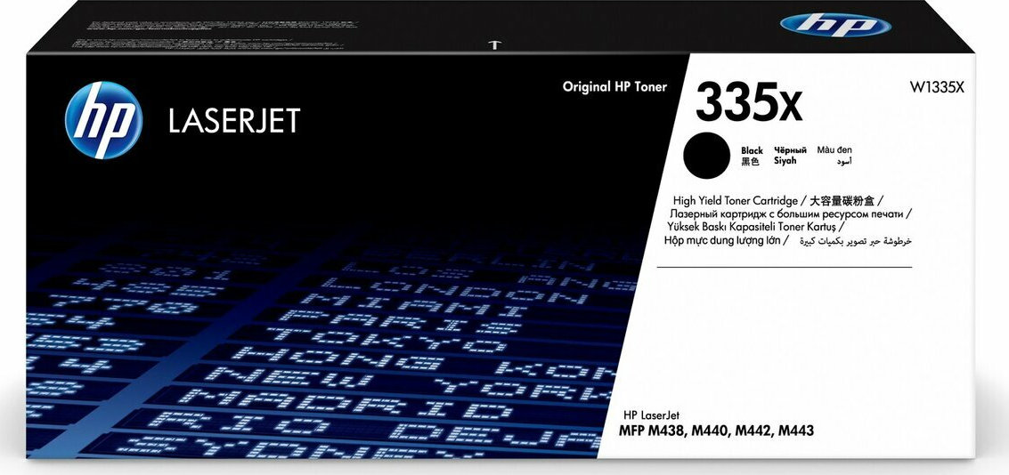 HP 335X Γνήσιο Toner Laser Εκτυπωτή Μαύρο High Yield 13700 Σελίδων (W1335X)