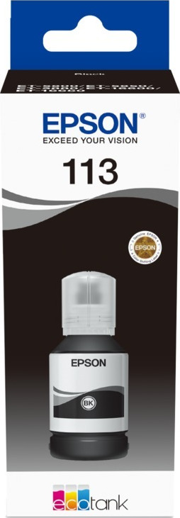 Epson 113 Γνήσιο Μελάνι Εκτυπωτή InkJet Μαύρο (C13T06B140)