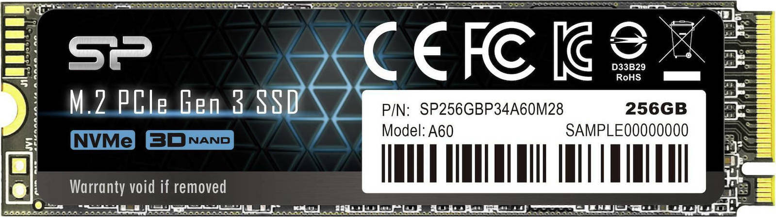Silicon Power PCIe Gen3×4 P34A60 M.2