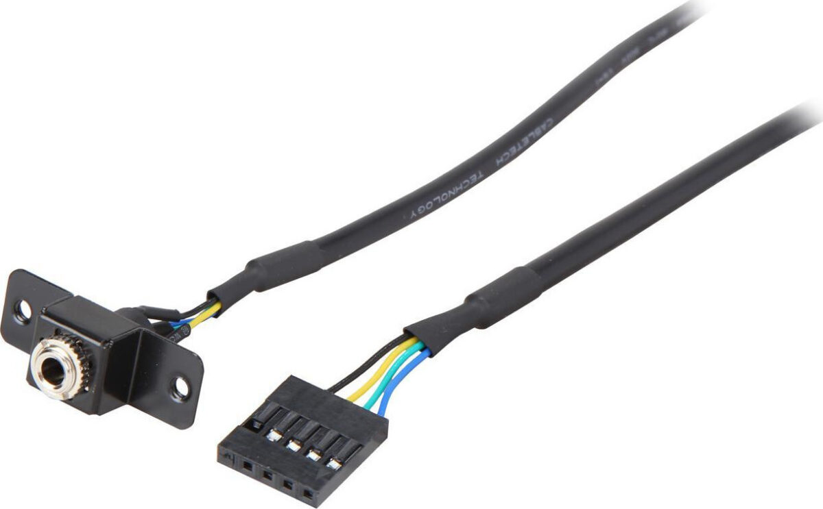 ASRock Deskmini Rear Audio Cable- Μαύρο (90-BXG3G0-A0XCR2W) - Image 2