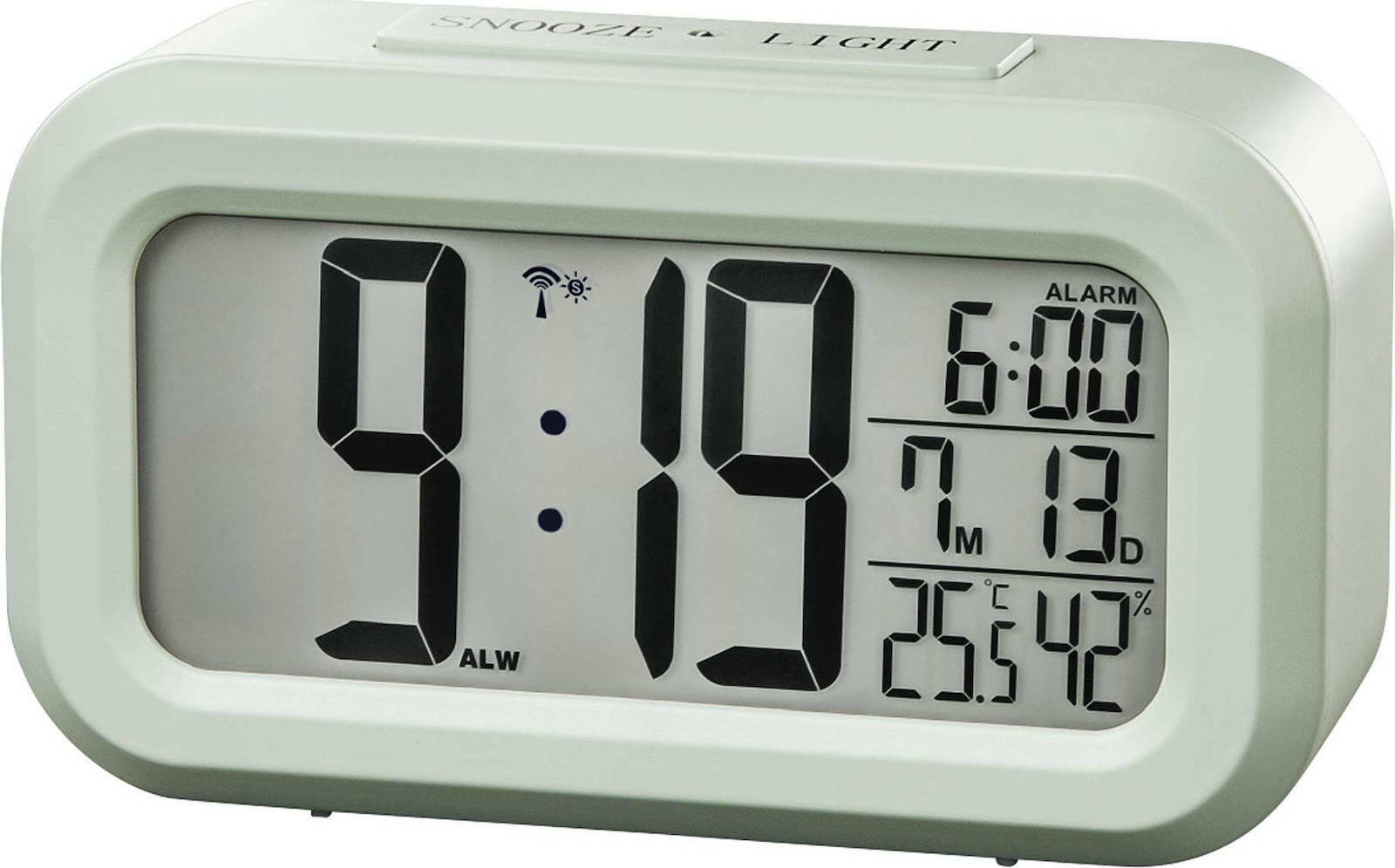 HAMA Επιτραπέζιο Ψηφιακό Ρολόι με Ξυπνητήρι Mint Green 00186322