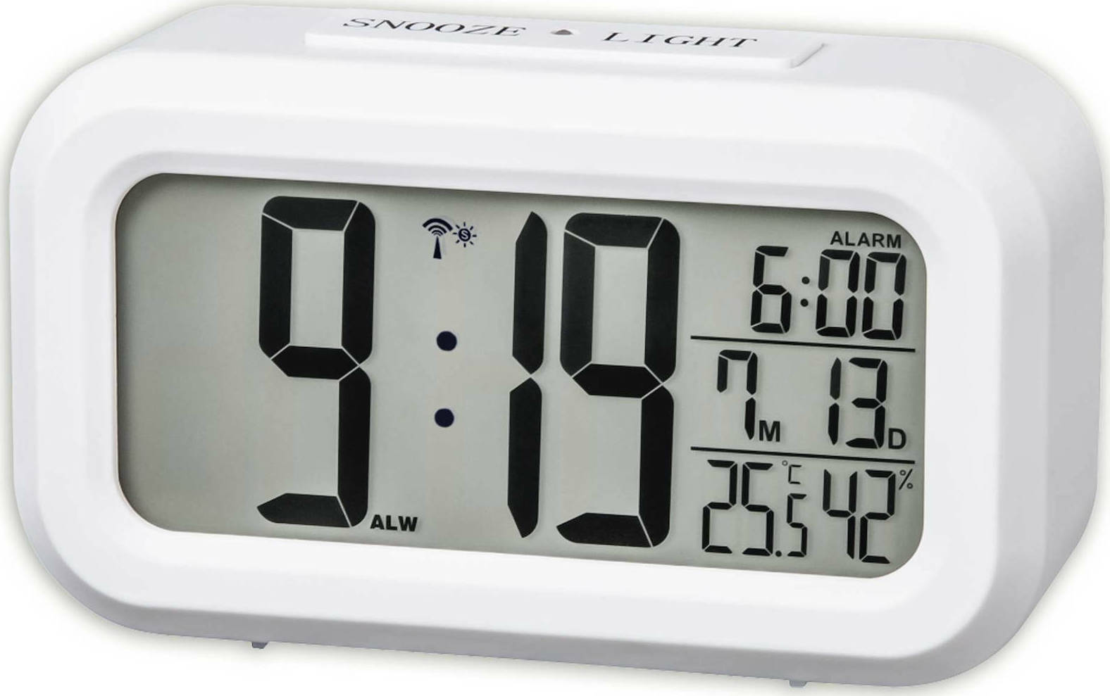 HAMA RC 660 Επιτραπέζιο Ψηφιακό Ρολόι με Ξυπνητήρι 00186321
