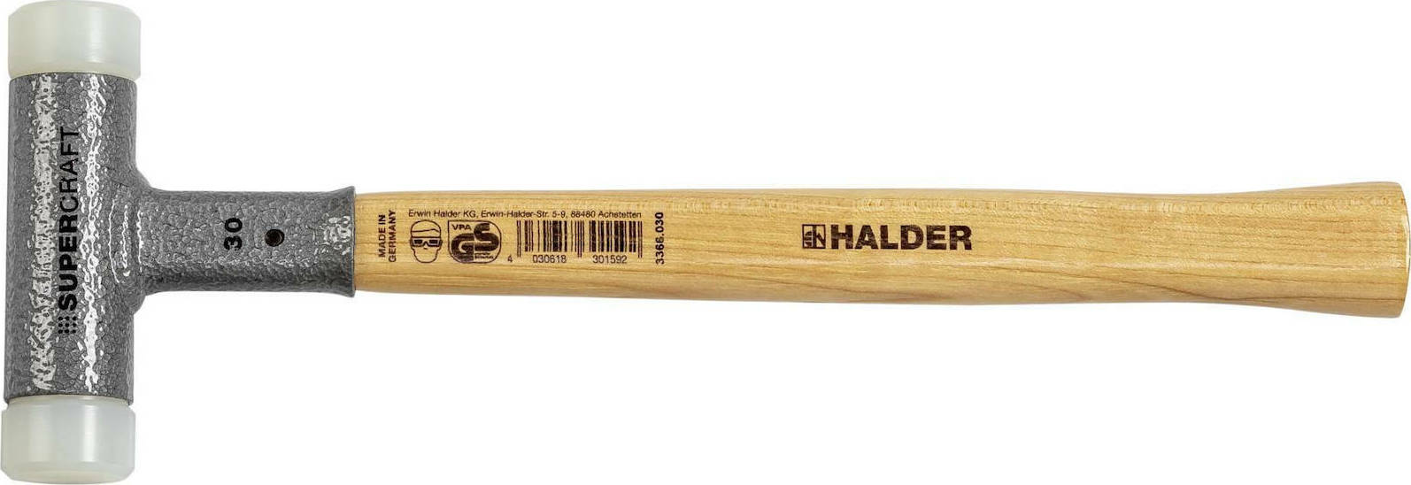 Halder Supercraft 30 Ματσόλα 460gr με Ξύλινη Λαβή 3366030