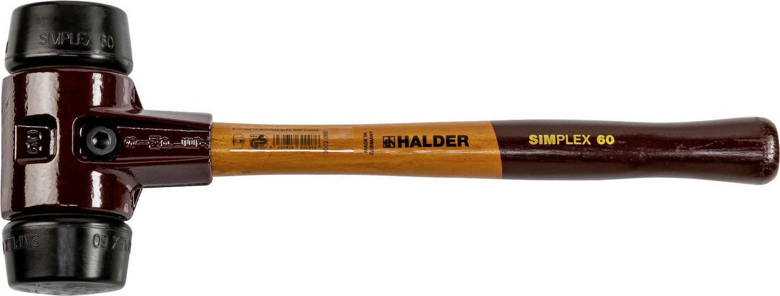 Halder Simplex Ματσόλα 1.55kg με Ξύλινη Λαβή