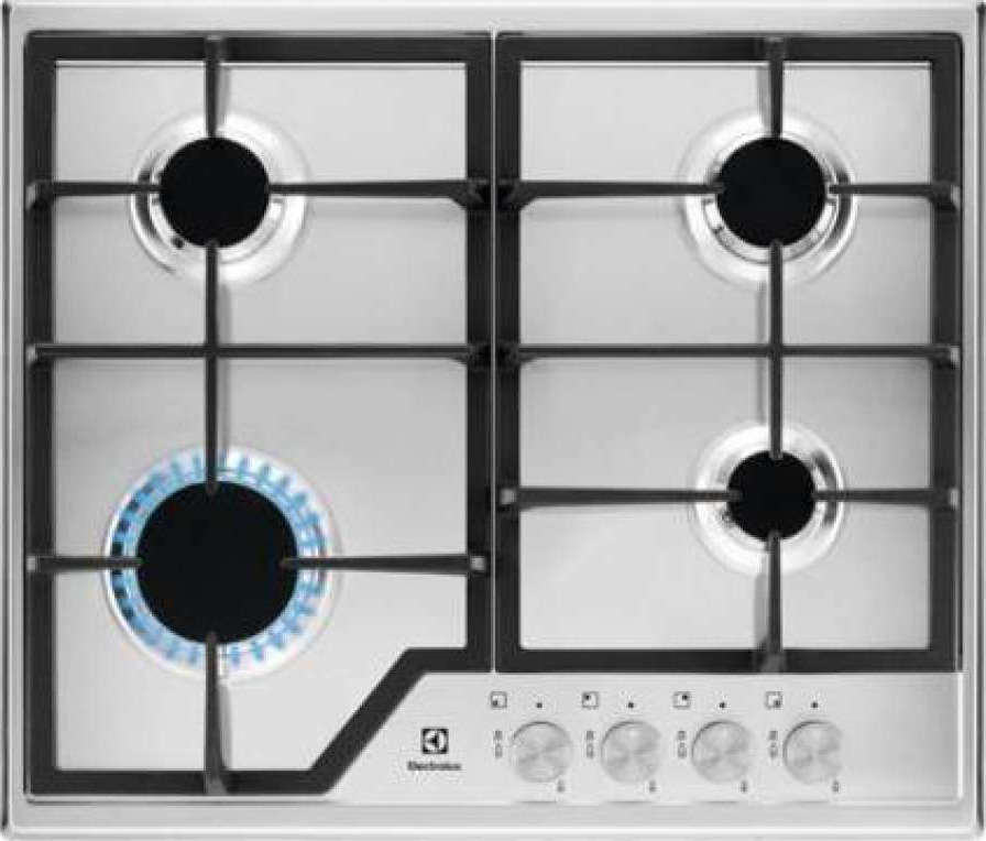 Electrolux Υγραερίου Ασημί EGS6426SX