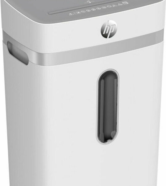 HP Καταστροφέας Εγγράφων Oneshred Cross Cut 12 Φύλλων με Κάδο 23lt