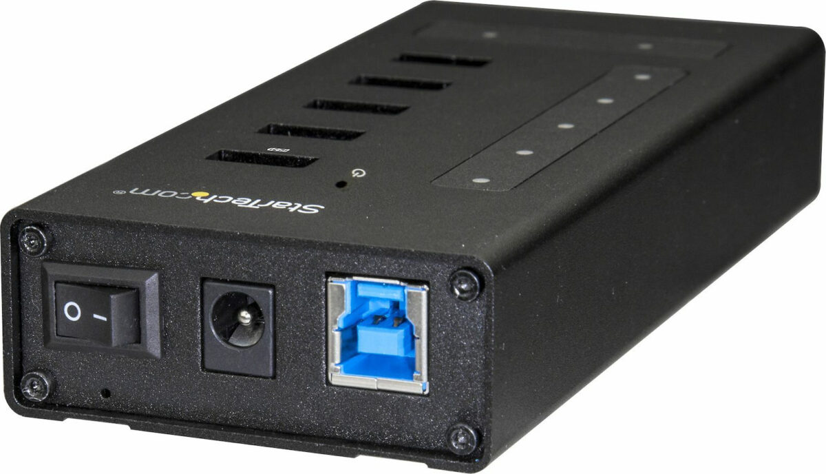 StarTech USB 3.0 Hub 7 Θυρών με σύνδεση USB-C & Θύρα Φόρτισης και Εξωτερική Παροχή Ρεύματος - Image 3