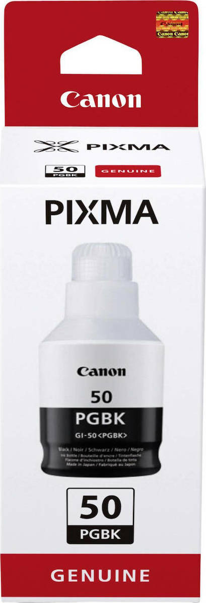 Canon GI-50 Γνήσιο Μελάνι Εκτυπωτή InkJet Μαύρο (3386C001)