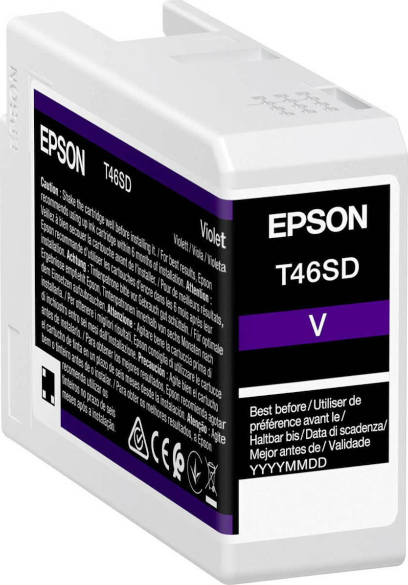 Epson T46SD UltraChrome Pro 10 Γνήσιο Μελάνι Εκτυπωτή InkJet Μωβ (C13T46SD00)