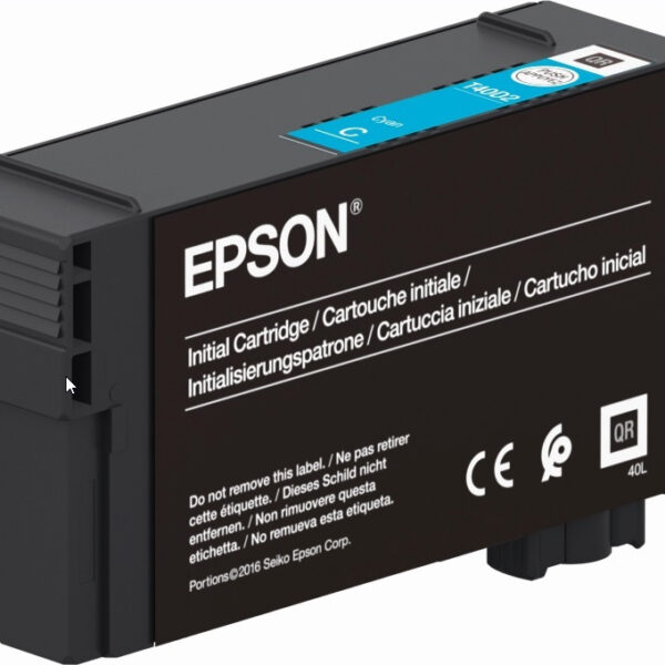 Epson Singlepack UltraChrome XD2 Γνήσιο Μελάνι Εκτυπωτή InkJet Κυανό (C13T40C240)