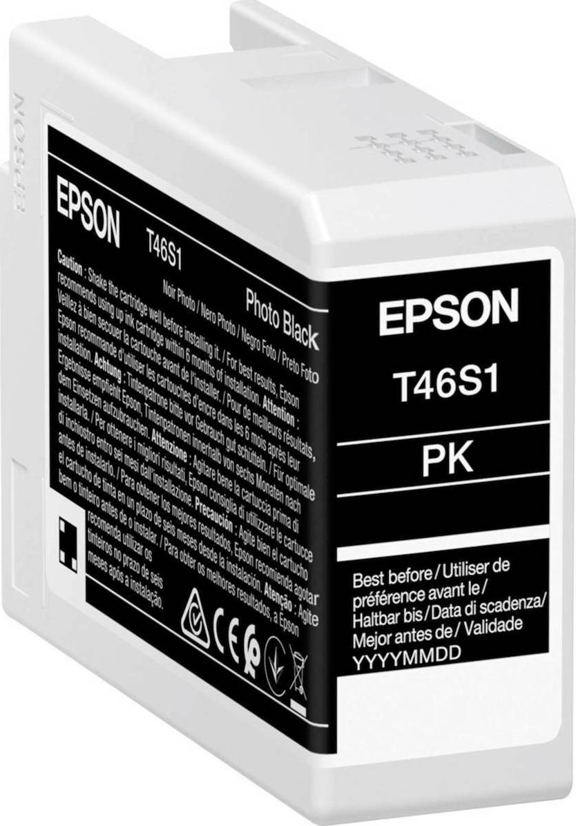Epson T46S1 UltraChrome Pro 10 Γνήσιο Μελάνι Εκτυπωτή InkJet Photo Μαύρο (C13T46S100)