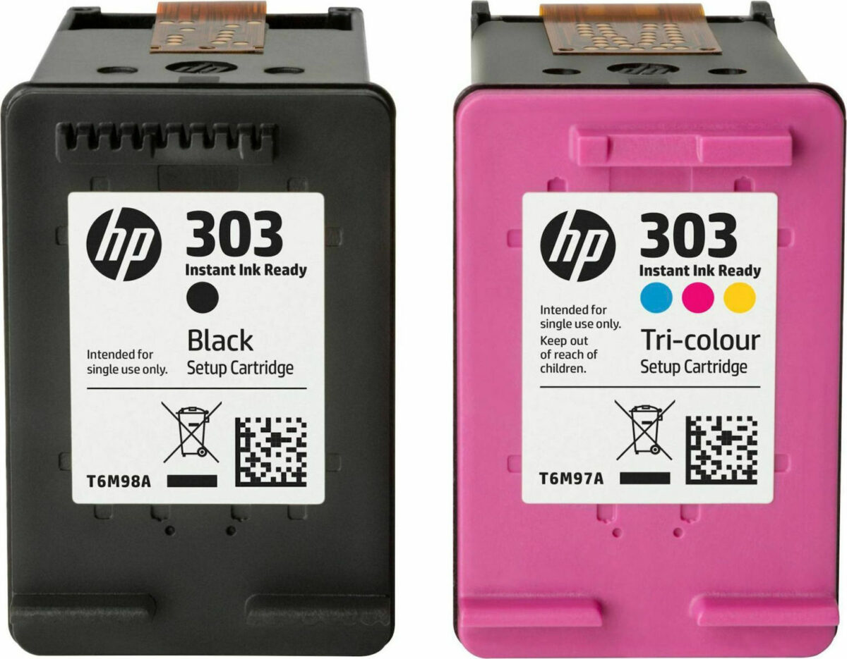 HP 303 Γνήσιο Πακέτο 2 Μελανιών Εκτυπωτή InkJet Πολλαπλό (Color) / Μαύρο (3YM92AE) - Image 3