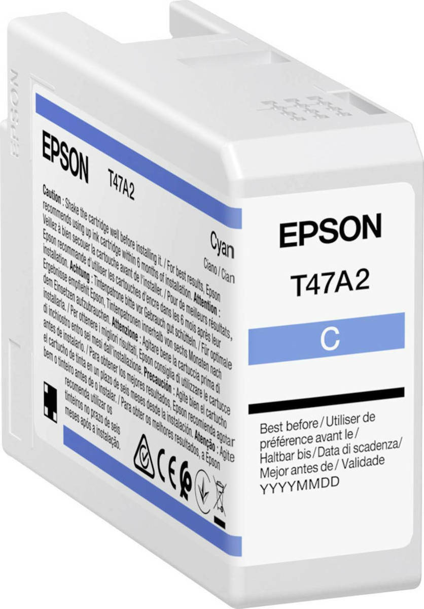 Epson T47A2 UltraChrome Pro 10 Γνήσιο Μελάνι Εκτυπωτή InkJet Κυανό (C13T47A200)