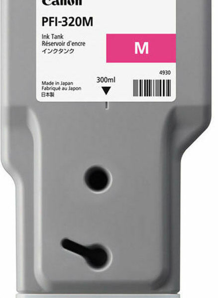 Canon PFI-320 Γνήσιο Μελάνι Εκτυπωτή InkJet Ματζέντα (2892C001)