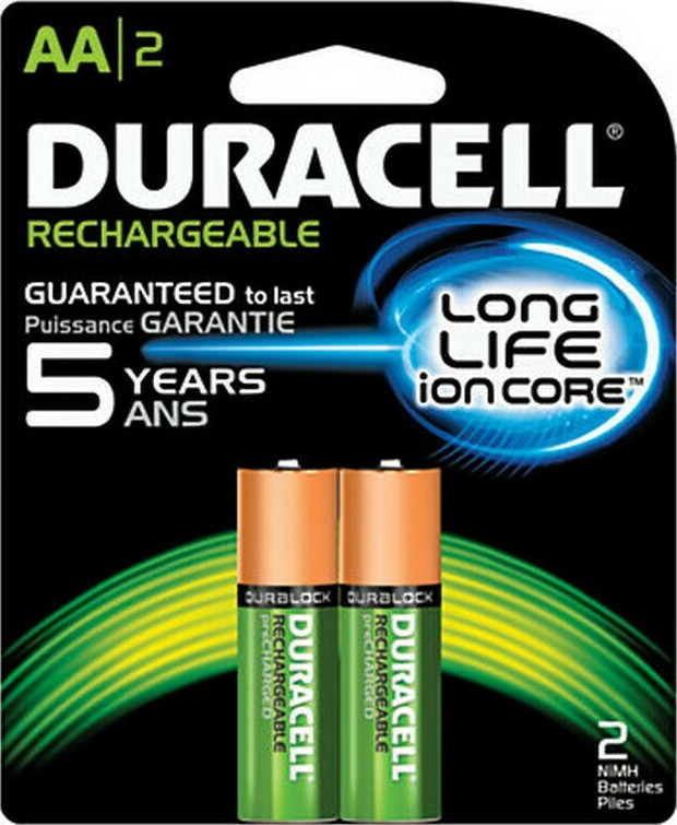 Duracell AA 2500mAh 1.2V 2τμχ - Image 1