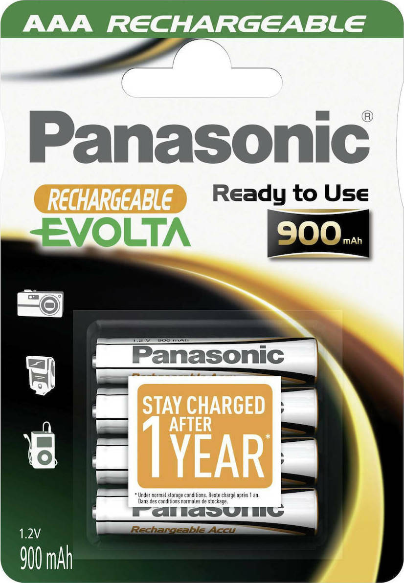 Panasonic Evolta AAA 900mAh 1.2V 4τμχ