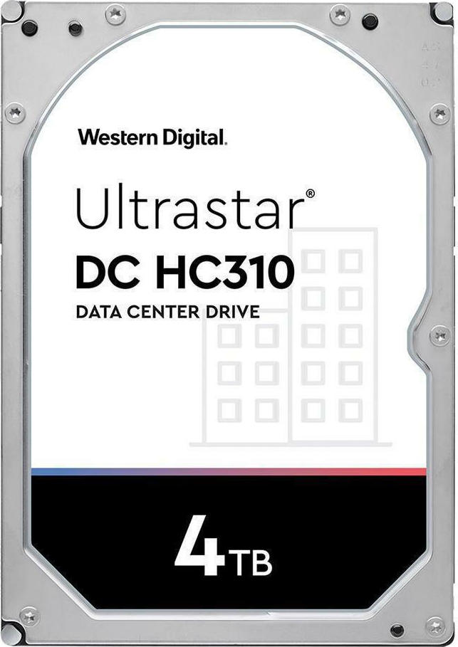 Western Digital Ultrastar DC HC310 4TB HDD Σκληρός Δίσκος 3.5" SAS 3.0 7200rpm με 256MB Cache για Server 0B36048