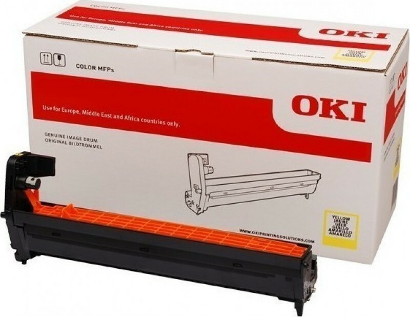 OKI 46484105 Γνήσιο Drum Laser Εκτυπωτή Κίτρινο 30000 Σελίδων