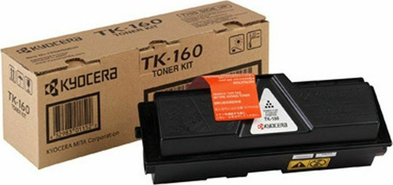Kyocera TK-160 Γνήσιο Toner Laser Εκτυπωτή Μαύρο 2500 Σελίδων (1T02LY0NLC)