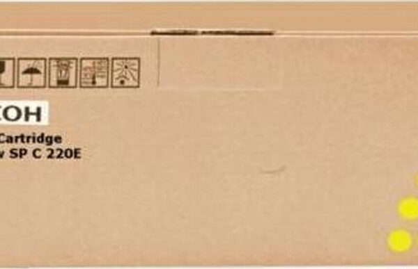 Ricoh 407546 Γνήσιο Toner Laser Εκτυπωτή Κίτρινο 1600 Σελίδων