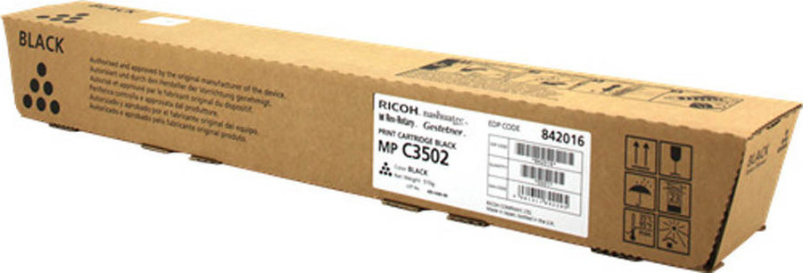 Ricoh MPC 3502 Γνήσιο Toner Laser Εκτυπωτή Μαύρο 28000 Σελίδων (842016)