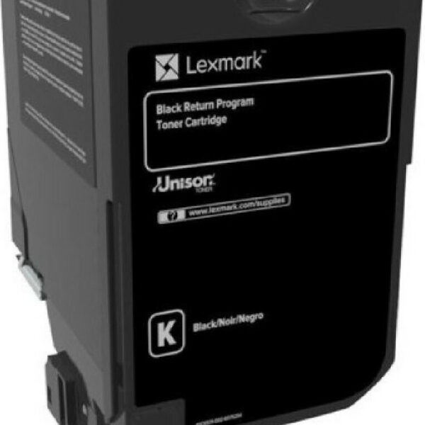 Lexmark 74C20K0 Γνήσιο Toner Laser Εκτυπωτή Μαύρο Return Program 3000 Σελίδων