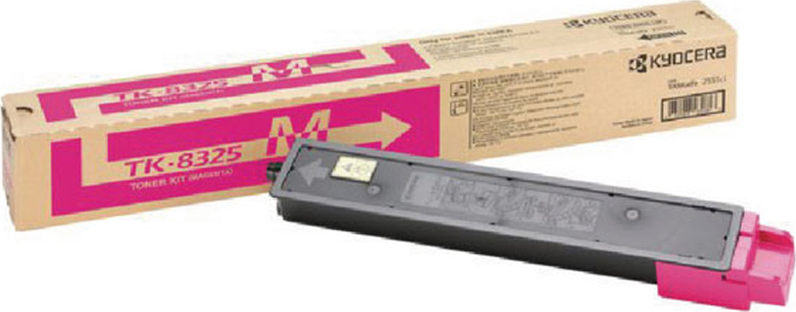 Kyocera TK-8325M Γνήσιο Toner Laser Εκτυπωτή Ματζέντα High Yield 12000 Σελίδων (1T02NPBNL0)