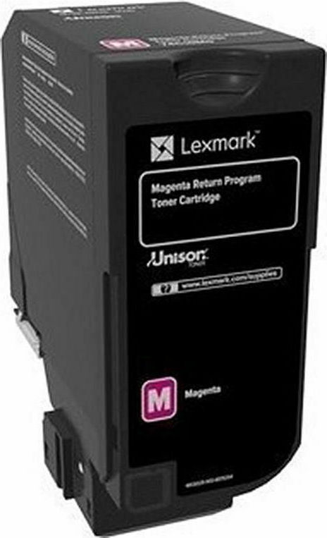 Lexmark 3K Γνήσιο Toner Laser Εκτυπωτή Ματζέντα Return Program 3000 Σελίδων (74C20M0)
