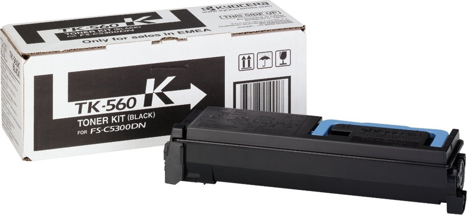 Kyocera TK-560K Γνήσιο Toner Laser Εκτυπωτή Μαύρο 12000 Σελίδων (1T02HN0EU0)
