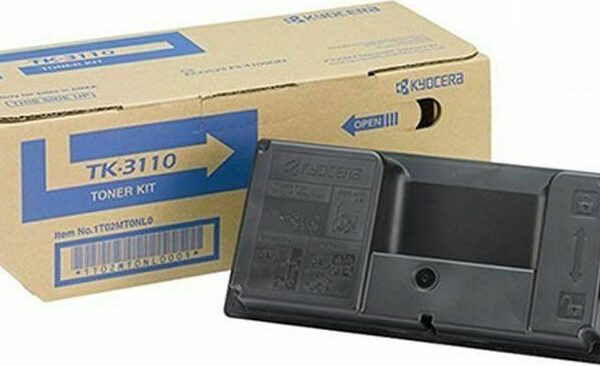 Kyocera TK-3110 Γνήσιο Toner Laser Εκτυπωτή Μαύρο 15000 Σελίδων (1T02MT0NLV 1T02MT0NL0)
