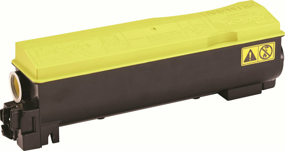 Kyocera TK-570Y Γνήσιο Toner Laser Εκτυπωτή Κίτρινο 12000 Σελίδων (1T02HGAEU0)