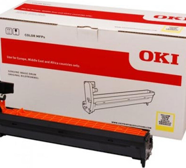 OKI 46438001 Γνήσιο Drum Laser Εκτυπωτή Κίτρινο 30000 Σελίδων