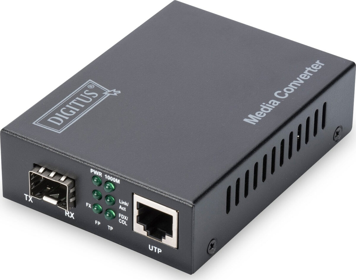 Digitus Gigabit Media Converter RJ45 / SFP - Image 1