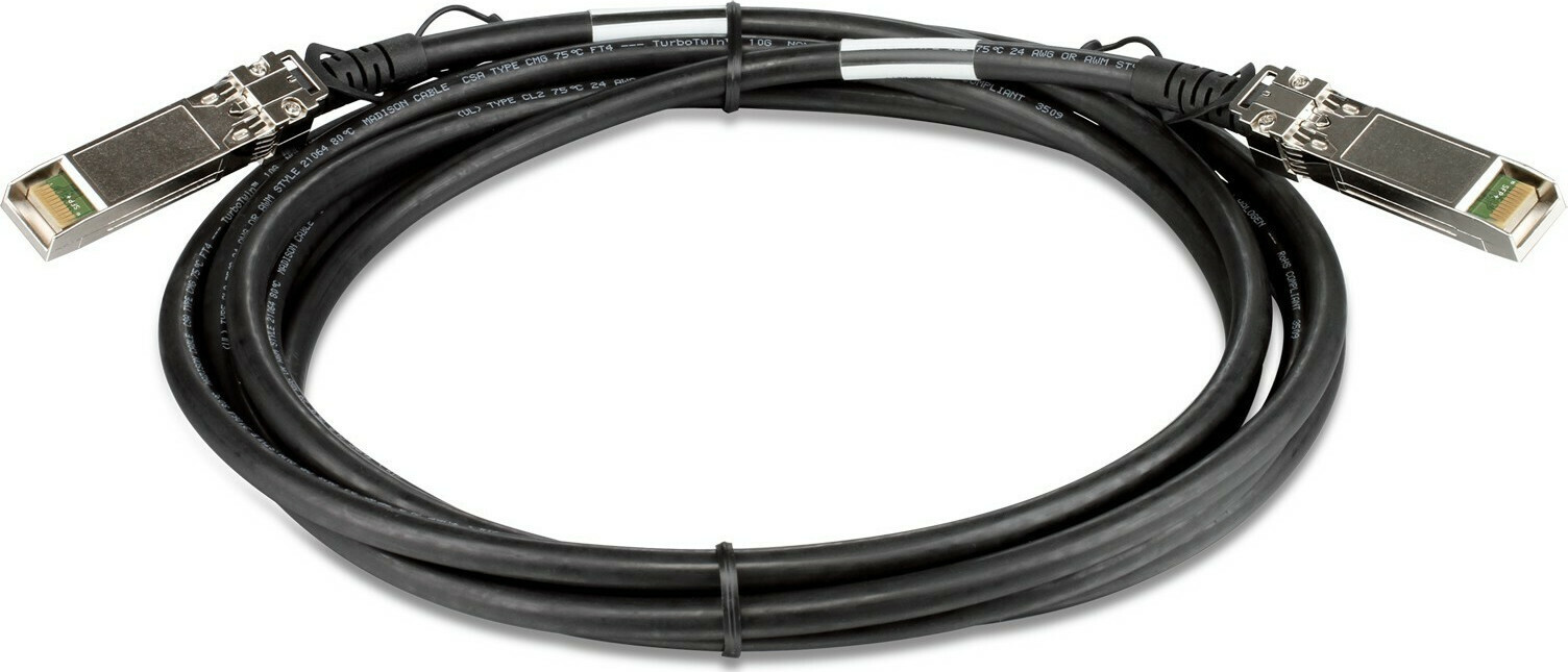 D-Link S/FTP Καλώδιο Δικτύου Ethernet 3m Μαύρο