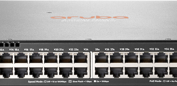 HP Aruba 2930F 48G PoE+ Managed L3 PoE+
