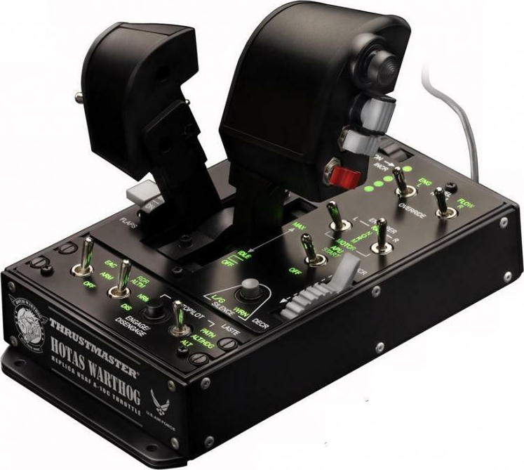 20210309144411_6b3deeeb Thrustmaster Hotas Warthog Dual Throttles Joystick Ενσύρματο Συμβατό με PC - Image 3