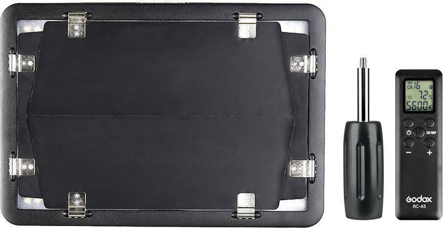 20210311165222_ebb5a006 Godox Video Light W. Covering Flap LED Light 5600K με Φωτεινότητα LUX 2900 Lux - Image 3