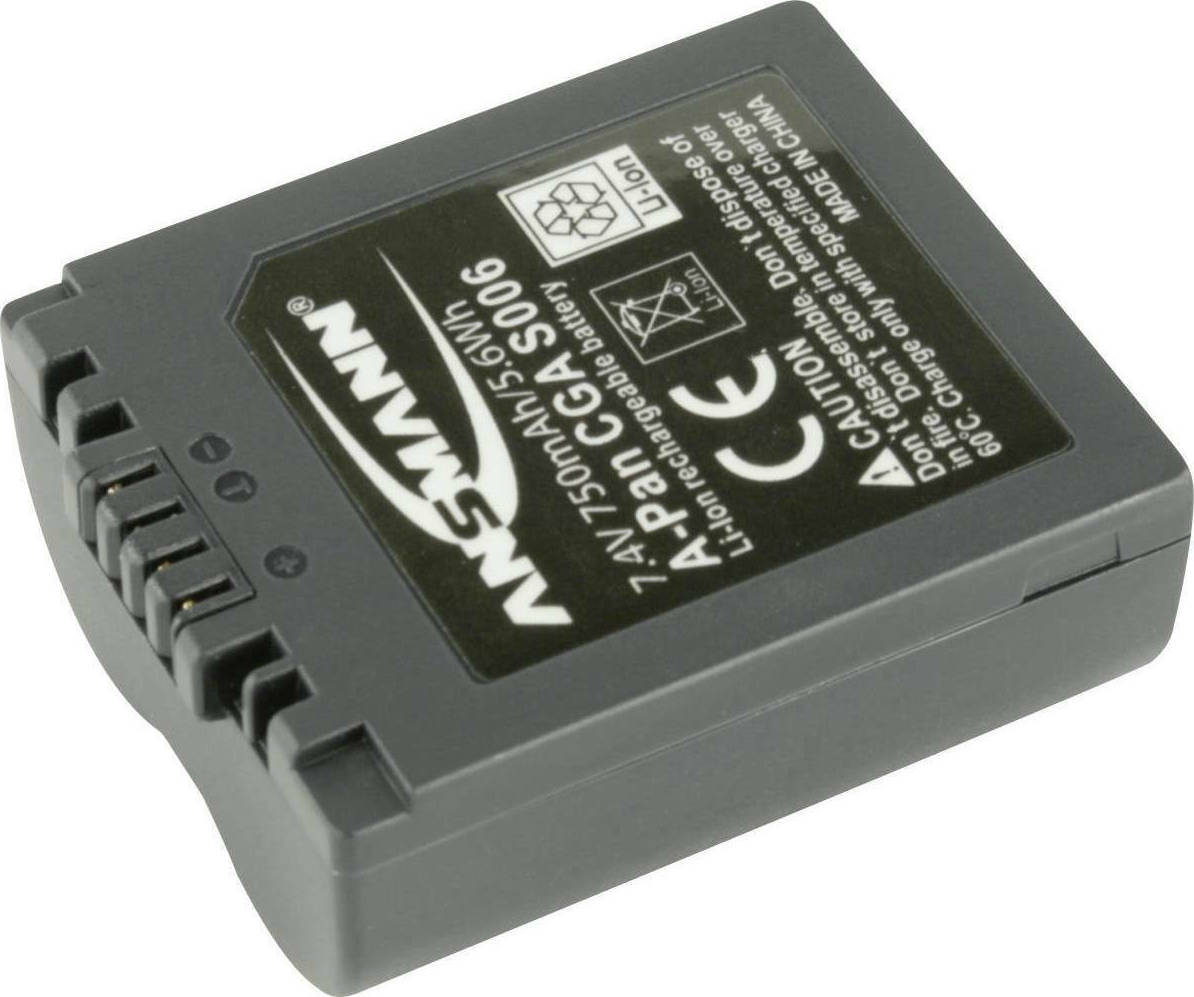 Ansmann Μπαταρία Φωτογραφικής Μηχανής A-Pan CGA-S 006 Ιόντων-Λιθίου (Li-ion) 750mAh Συμβατή με Panasonic