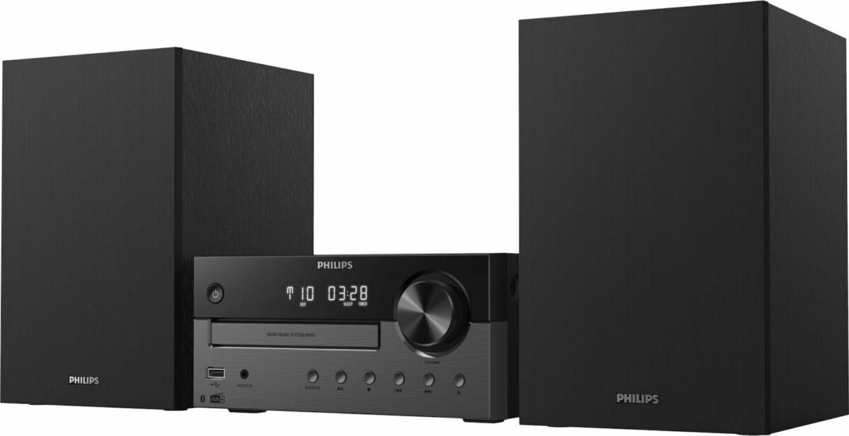 Philips Ηχοσύστημα 2.0 TAM4505 TAM4505/12 60W με CD / Digital Media Player, WiFi και Bluetooth Μαύρο - Image 3